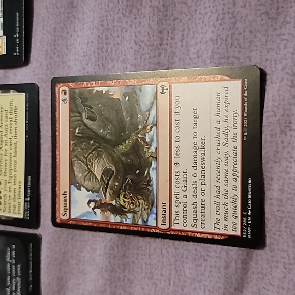 Set of 7 Magic The Gathering (MTG) Misc. Trading Cards - Picture 8 of 8